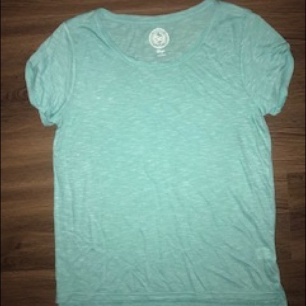 Teal shirt